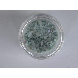 Scoica pisata gri-albastrui Ornamente